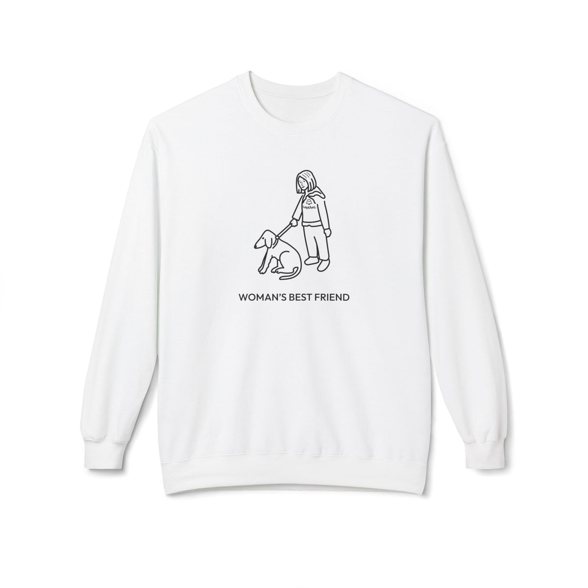 Woman's Best Friend | Soft Fleece Sweatshirt