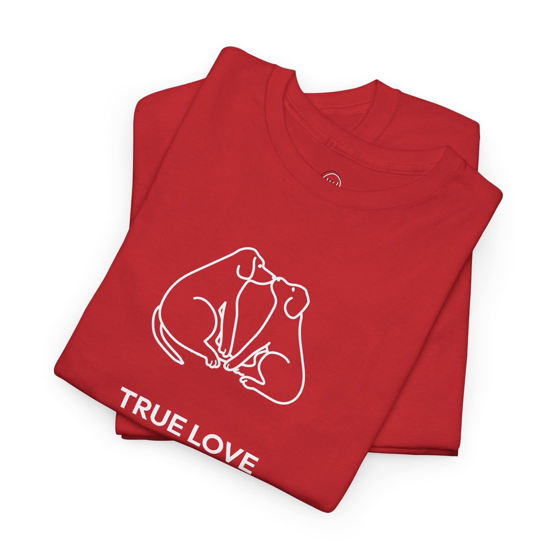 Cat Kisses T-Shirt — Minimal Line Art Cats Graphic Tee