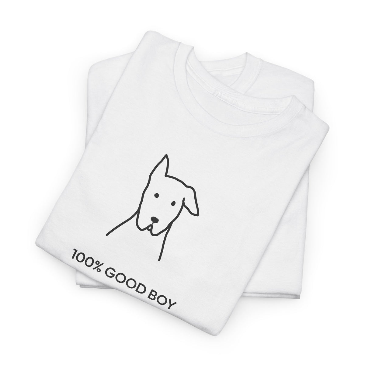 100% Good Boy | Soft Cotton Tee | Rescue Collection