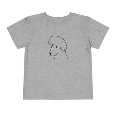 "Happy Dog" | Toddler Short Sleeve Tee | Face Time Collection