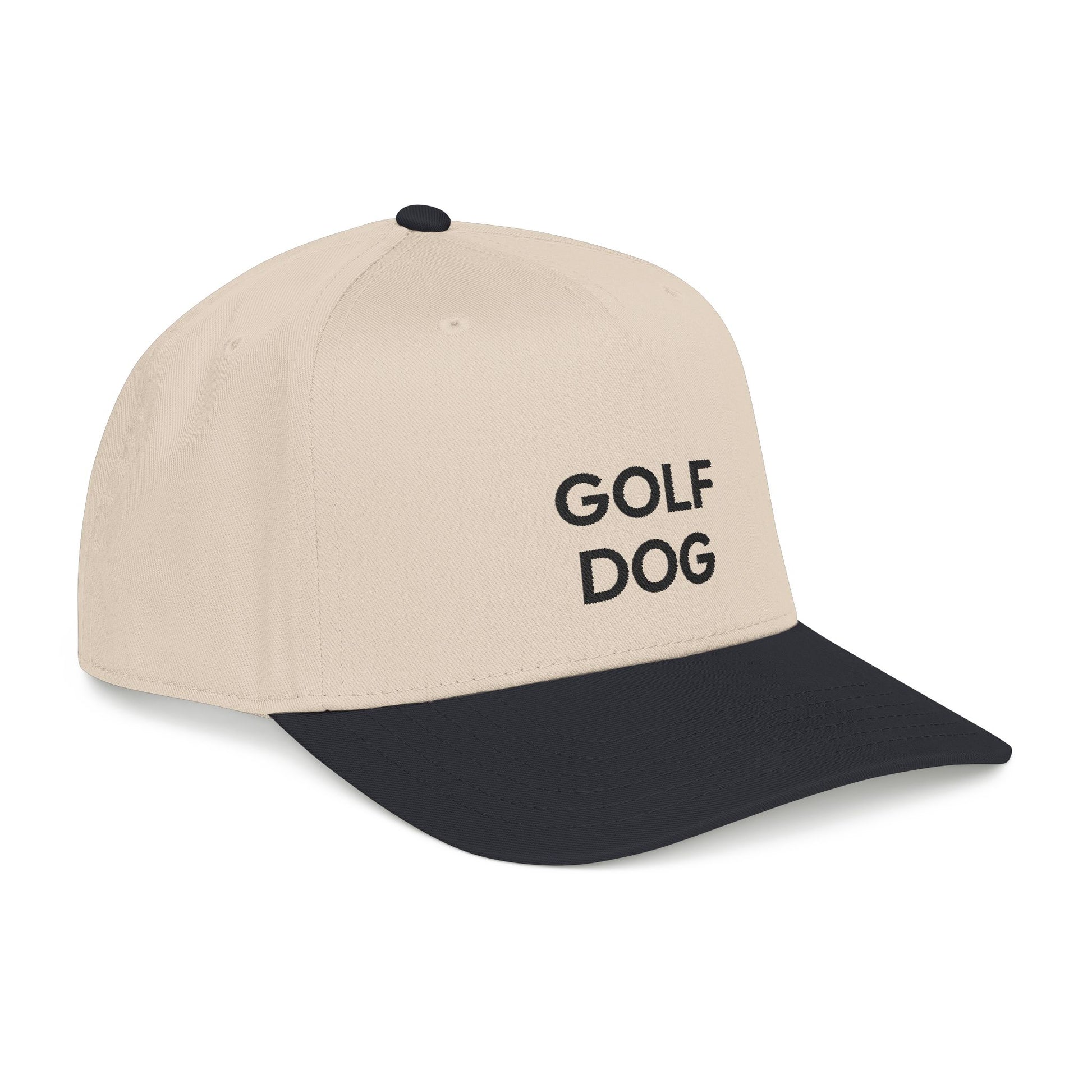 Two-toned Snapback Baseball Cap | Golf Dog | Summer Collection