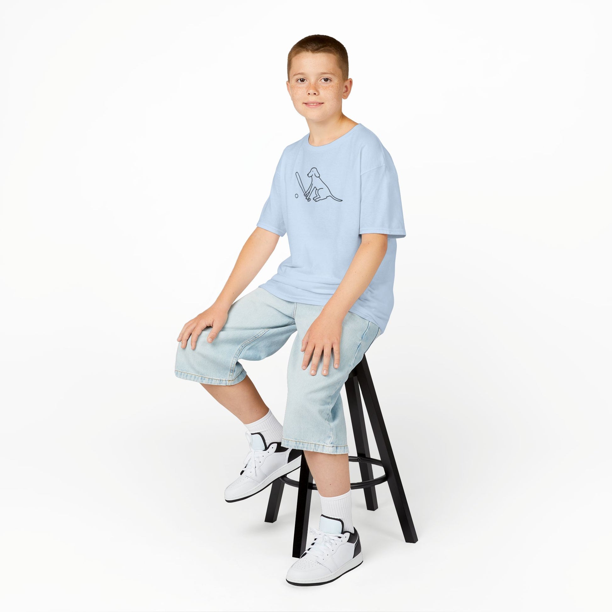 Baseball Dog | Kids Tee | Summer Collection