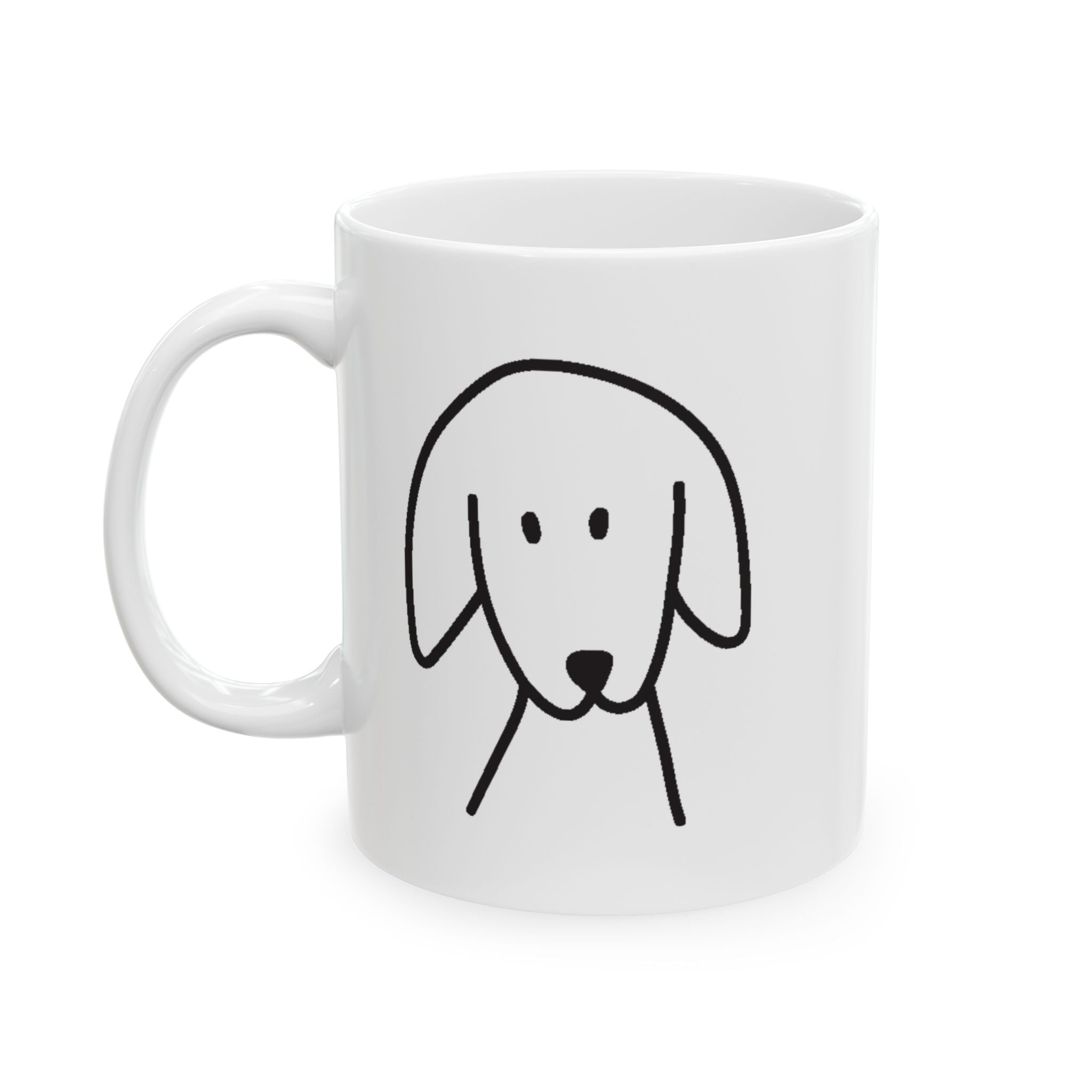 "When Life Gets Ruff......" | Inspirational Quote Coffee Mug (11oz)