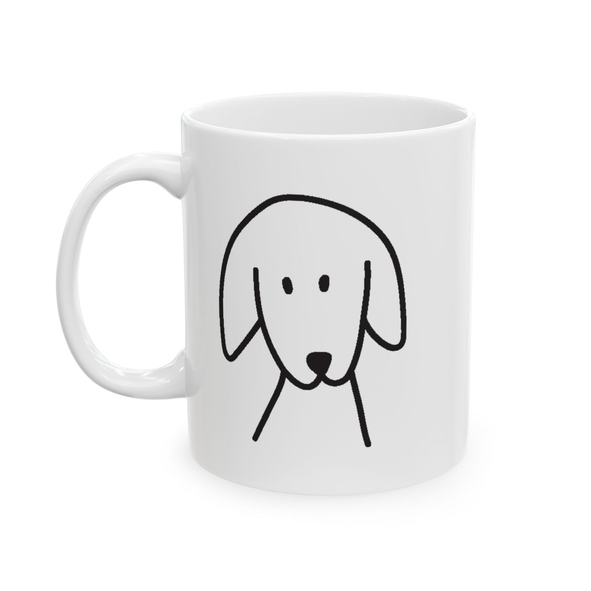 "When Life Gets Ruff......" | Inspirational Quote Coffee Mug (11oz)