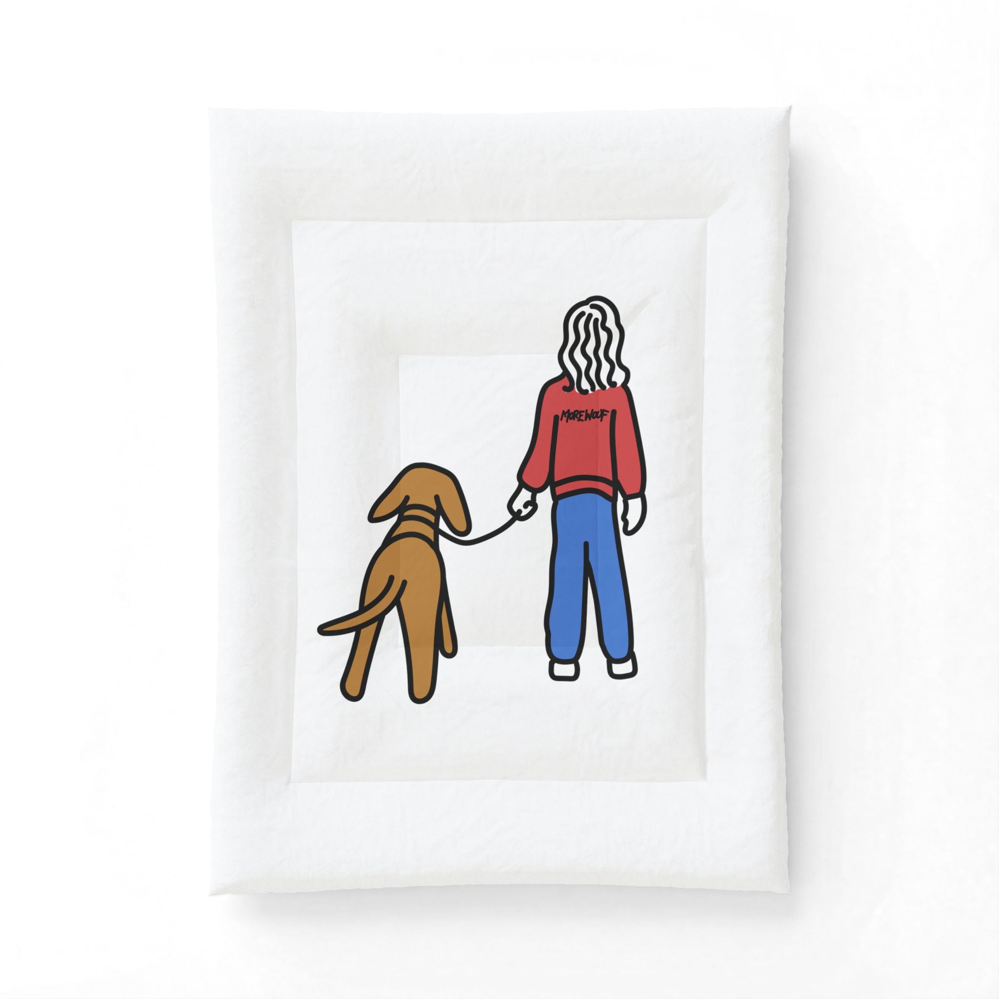 Throw Blanket — "You'll Never Walk Alone" Cozy Cotton Comforter