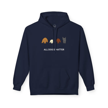 All Dogs Matter | Softstyle Fleece Hoodie | Rescue Collection | Color Collection
