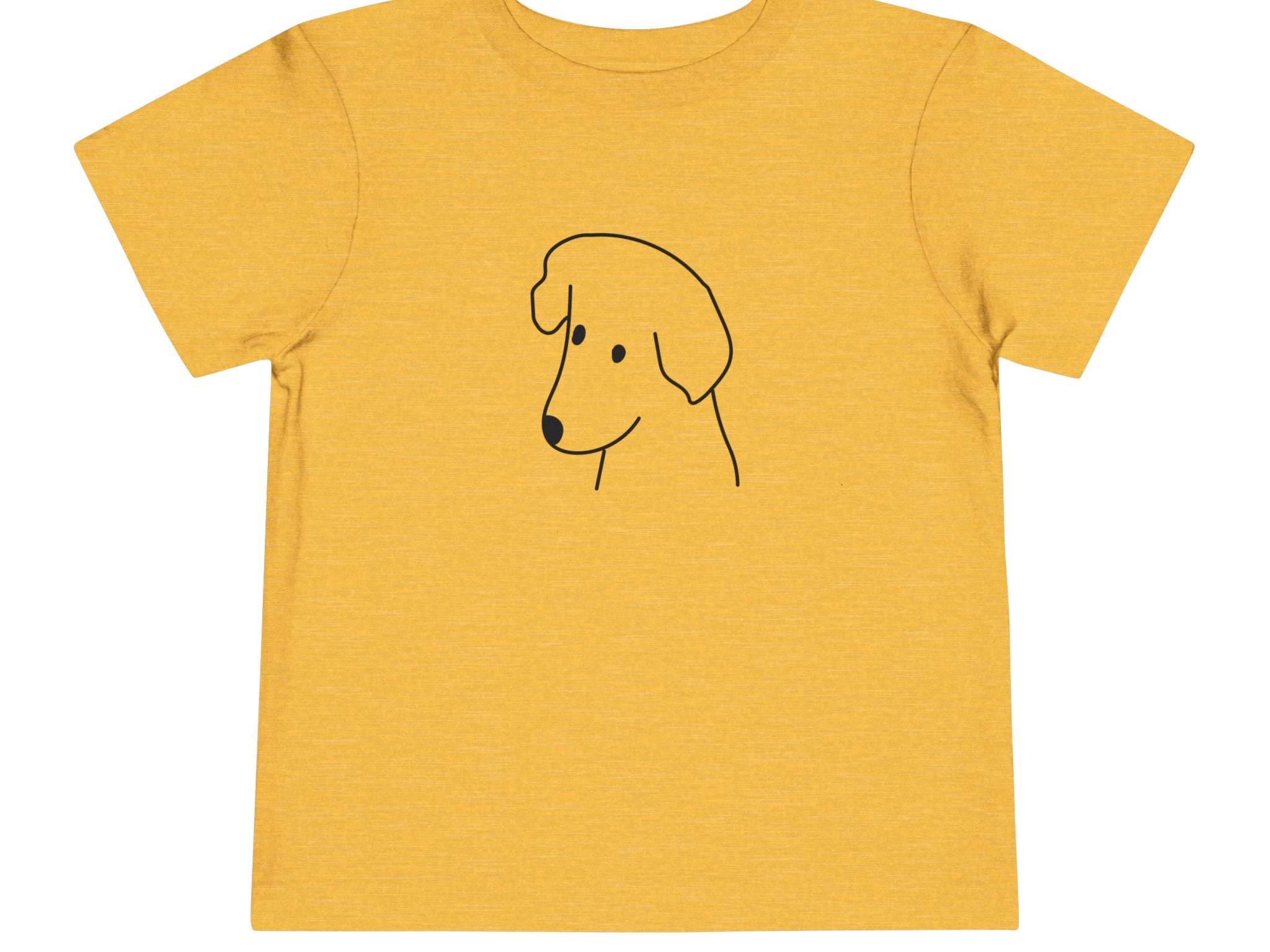 MoreWoof Happy Dog toddler tee in White