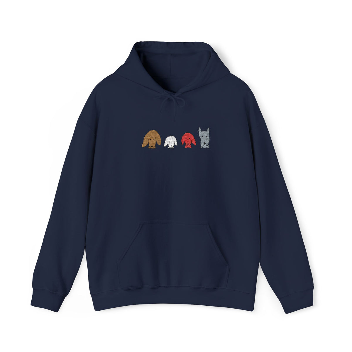 All Dogs Count (No Text) – Embroidered Hoodie