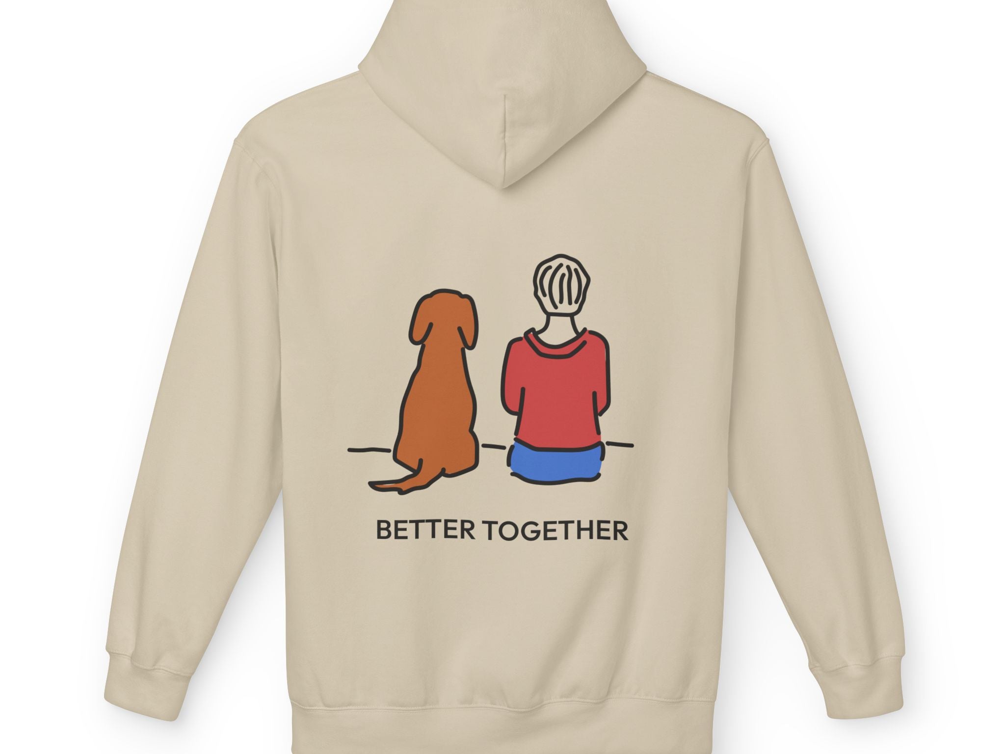Better Together (Back Print) | Soft Fleece Hoodie | Color Collection