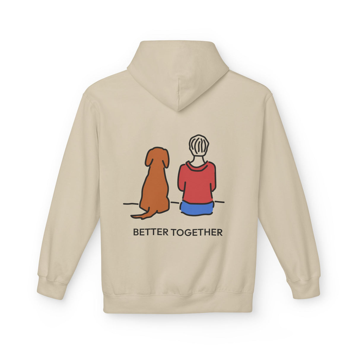 Better Together (Back Print) | Soft Fleece Hoodie | Color Collection