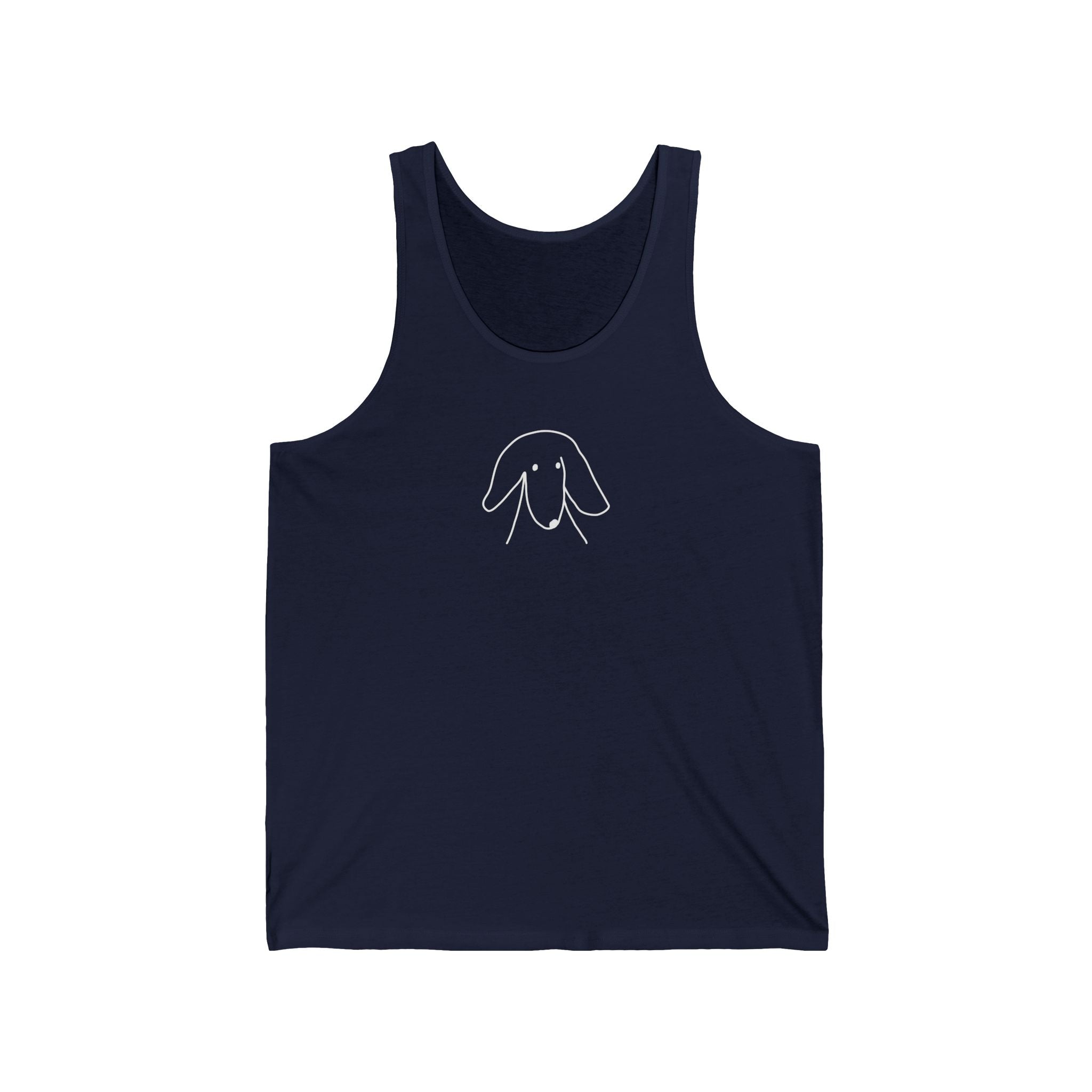 Sideways Glance | 100% Cotton Tank Top | Face Time Collection