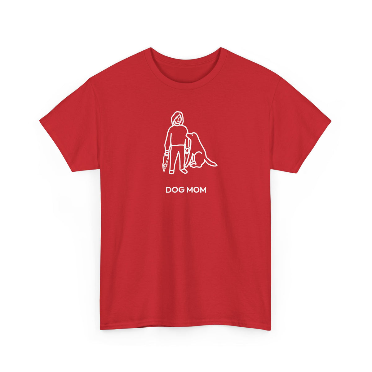 Dog Mom | Soft Cotton Tee