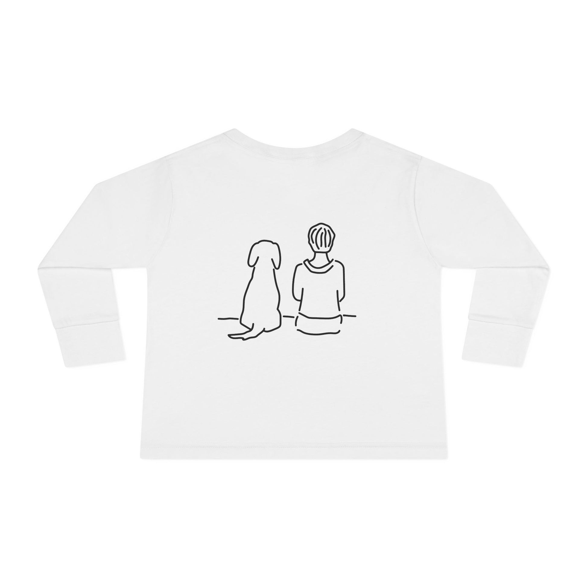 "Better Together" | Toddler Long Sleeve Tee (Back Print)