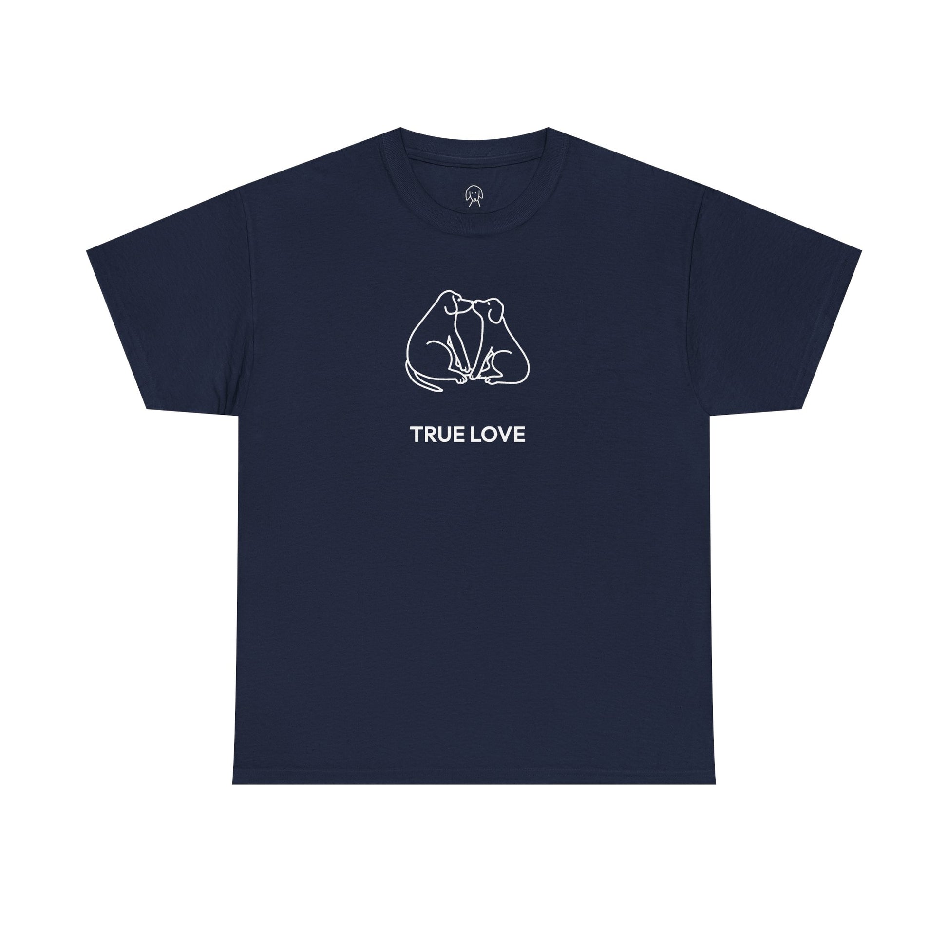 Cat Kisses T-Shirt — Minimal Line Art Cats Graphic Tee