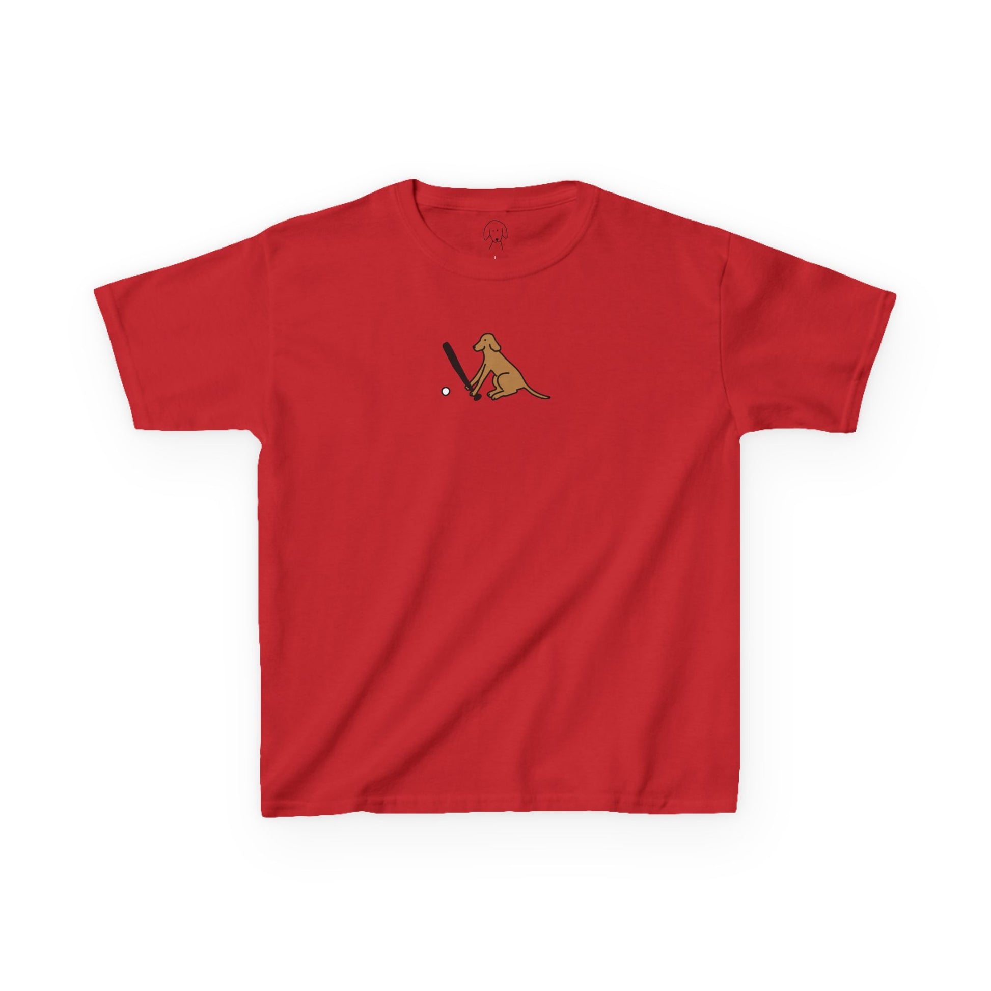 Baseball Dog (Color) | Kids Tee