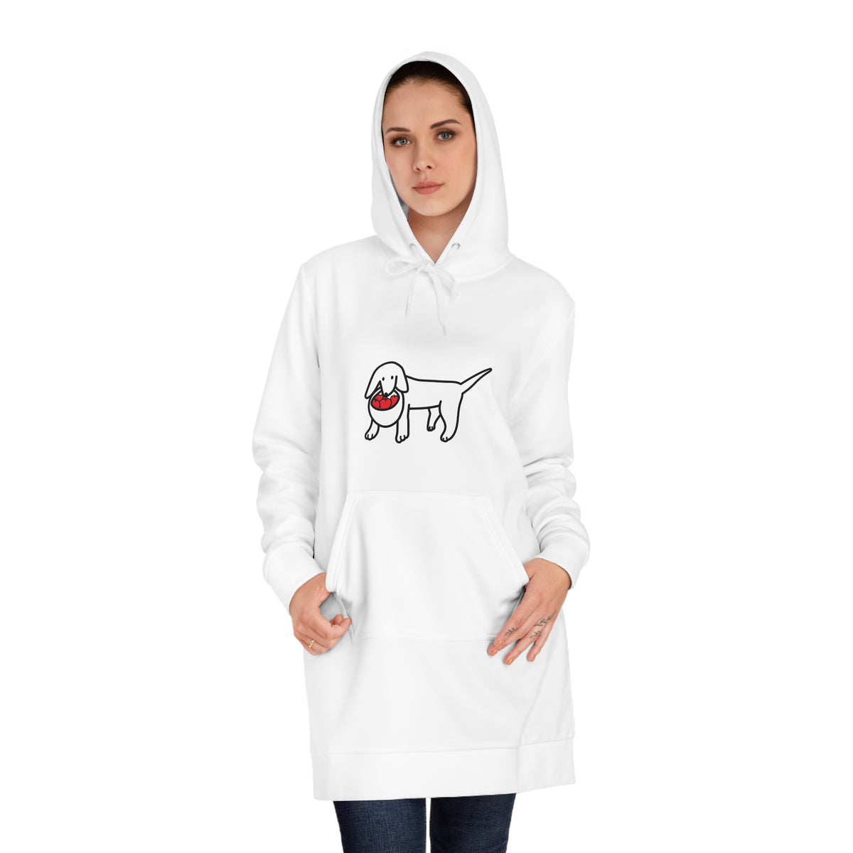 Apple Picking | Women's Hoodie Dress | Color Collection | Fall Collection