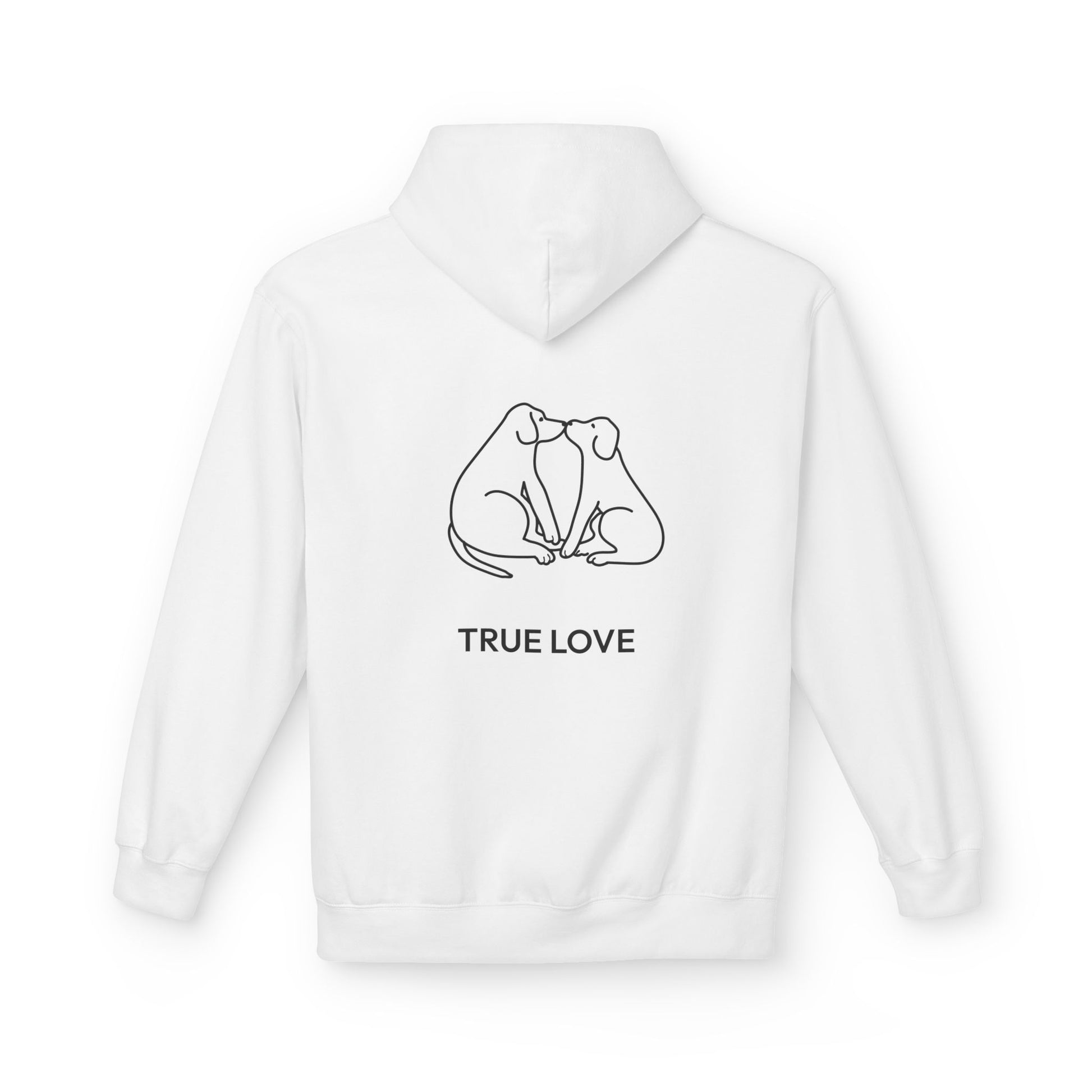 True Love — Softstyle Fleece Hoodie (Back Print)