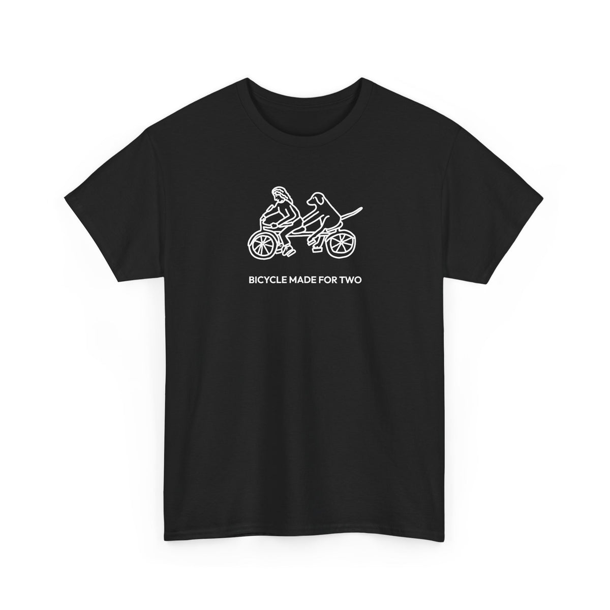 Bicycle Made For Two | Soft Cotton Tee | Spring Collection