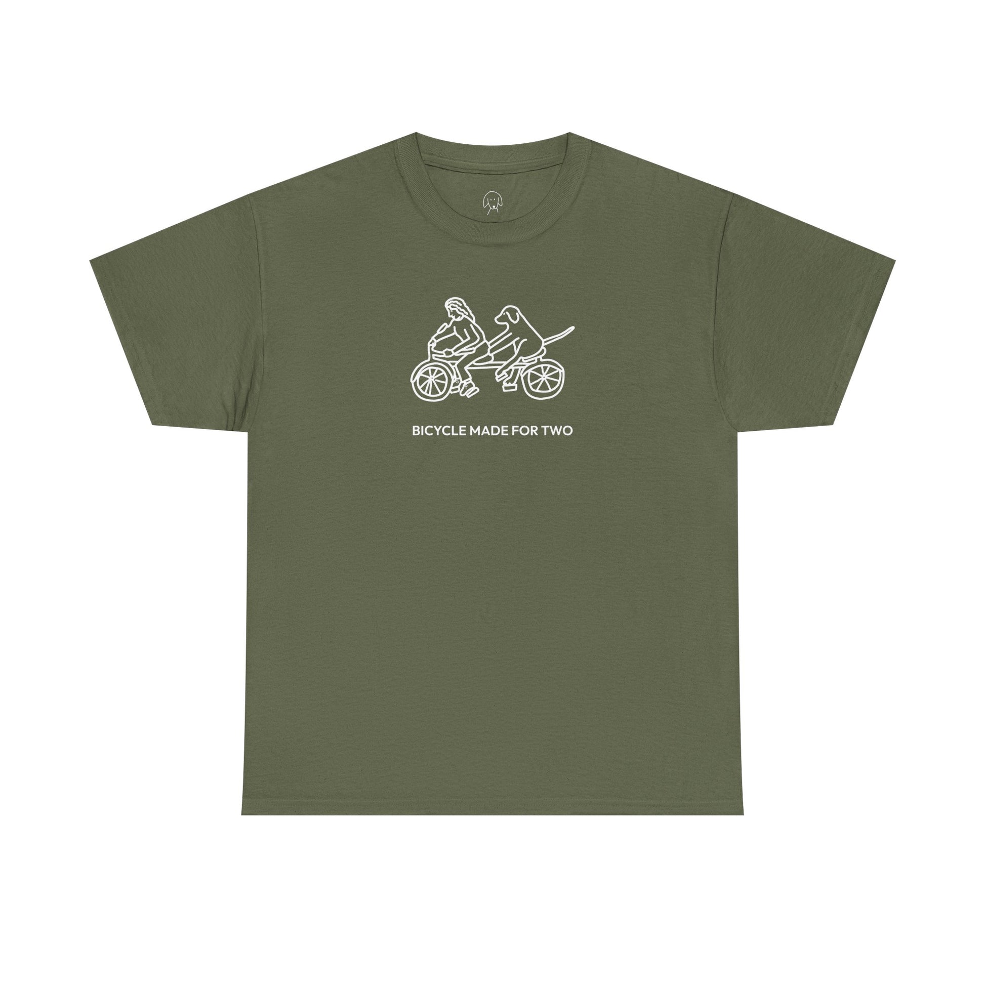 Bicycle Made For Two | Soft Cotton Tee | Spring Collection