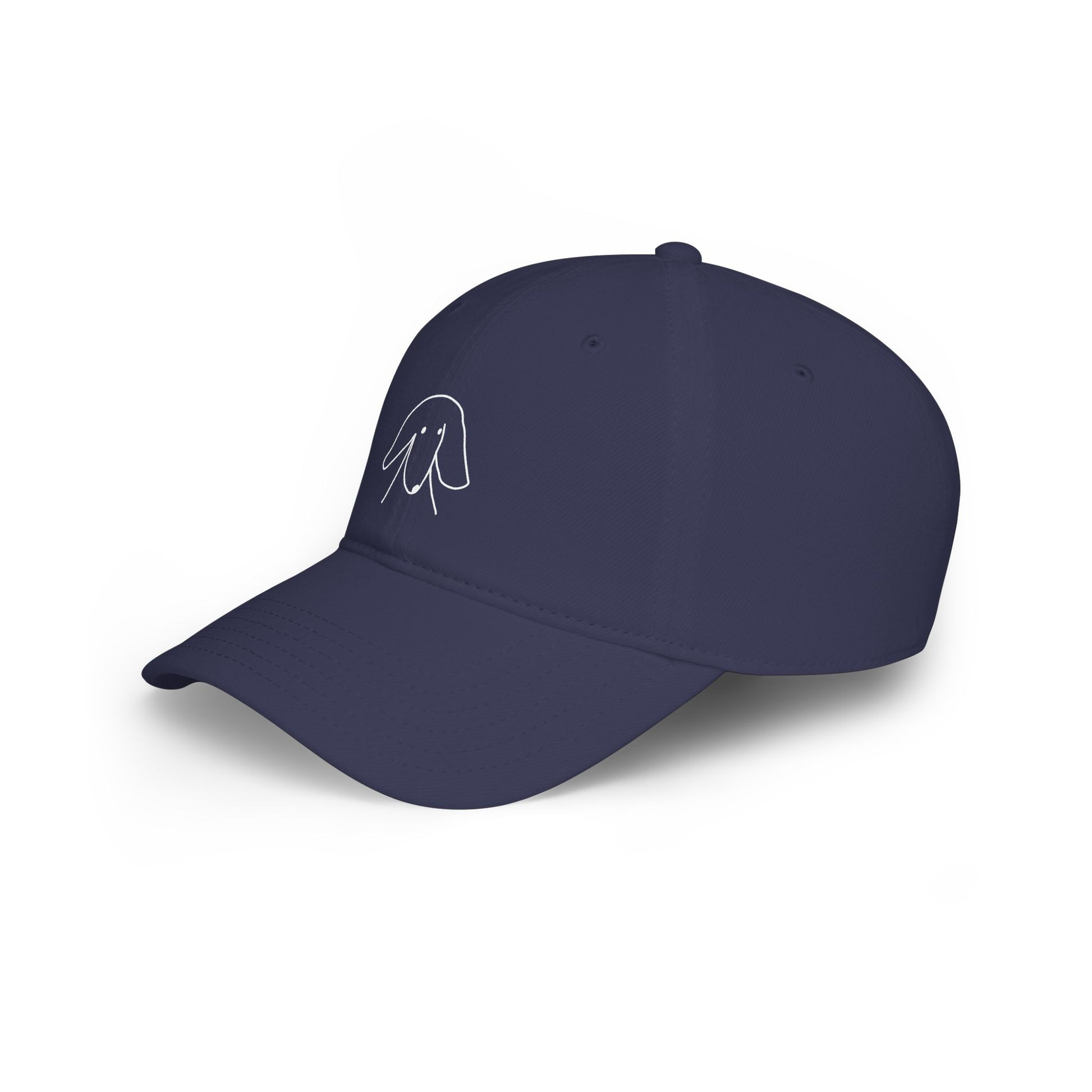 "Sideways Glance" | Morewoof Baseball Cap for Dog Lovers | Face Time Collection
