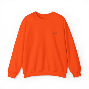 Unisex Crewneck Sweatshirt With Embroidered MoreWoof Logo