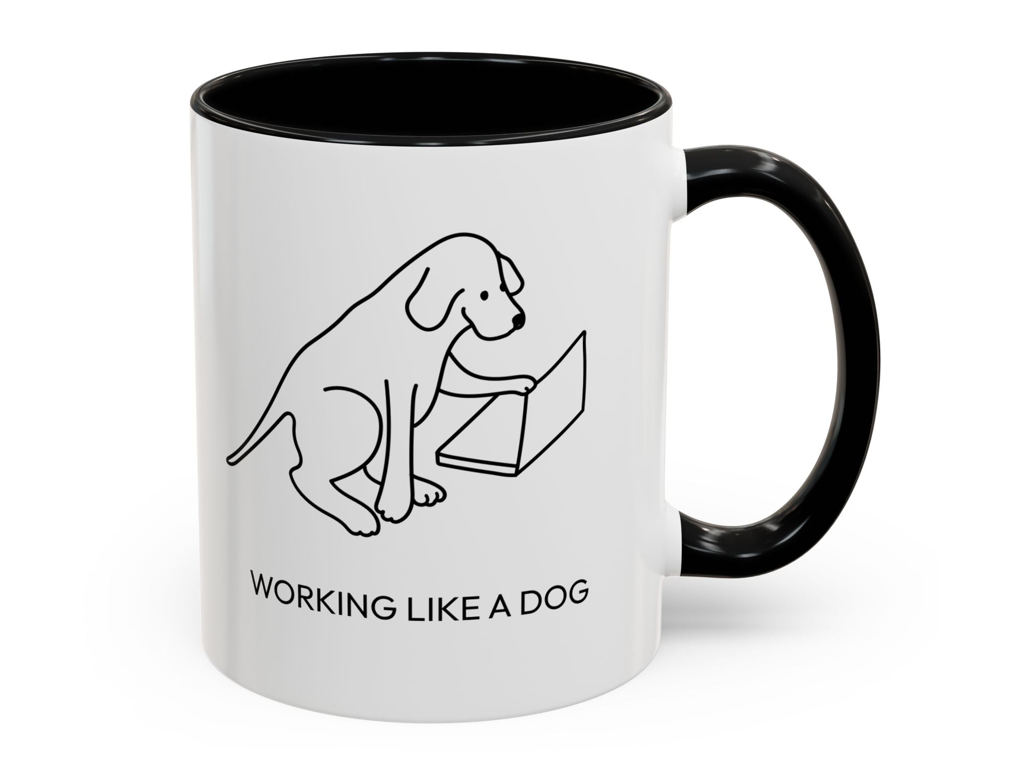 Working Like A Dog | Coffee Mug (11 oz.)