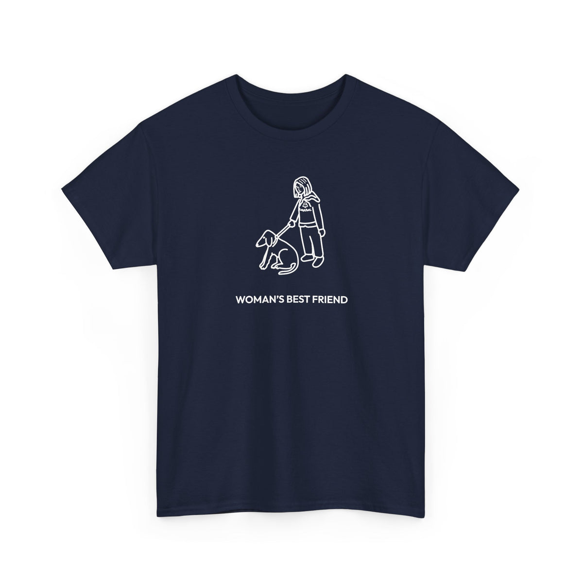 Woman's Best Friend | Soft Cotton Tee