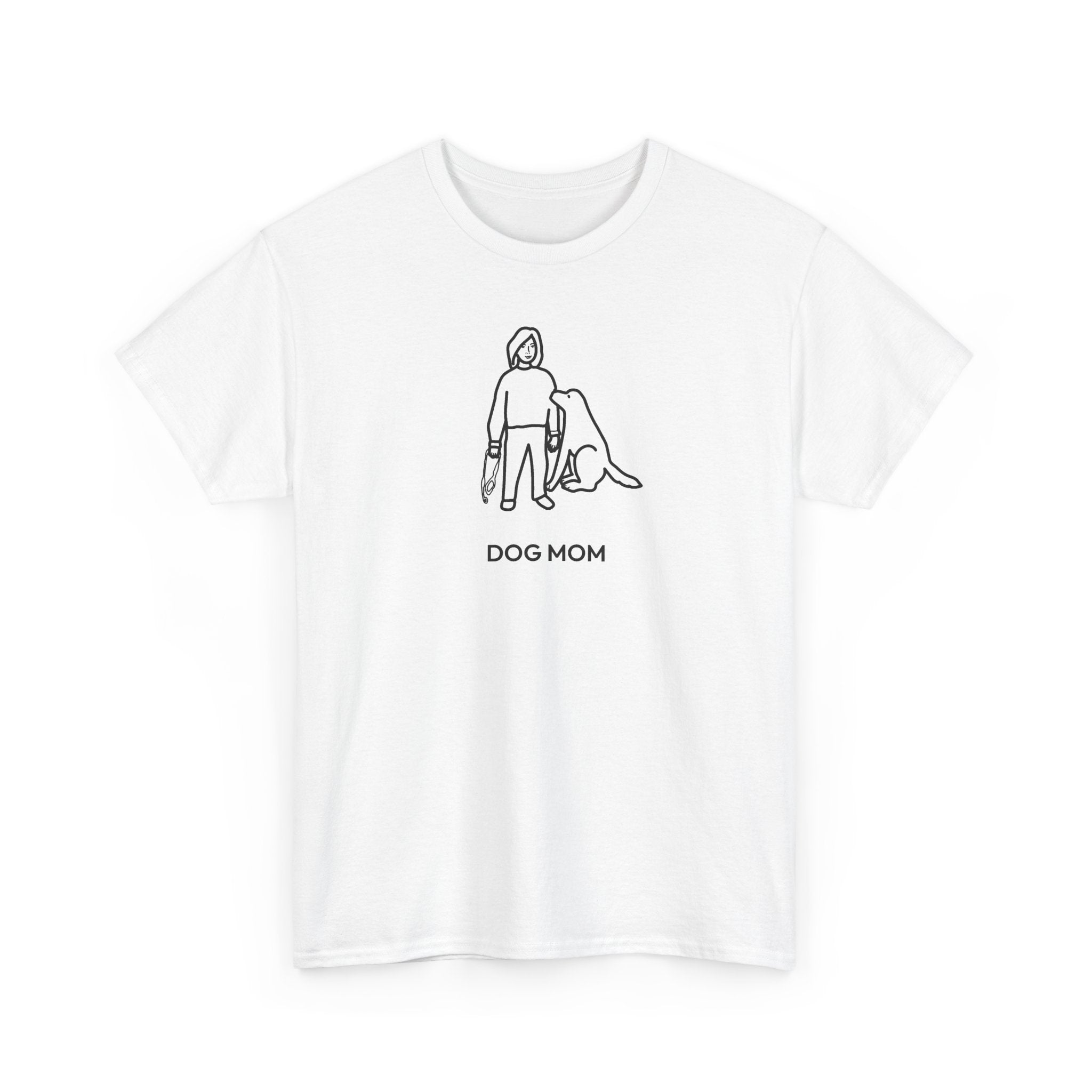 Dog Mom | Soft Cotton Tee