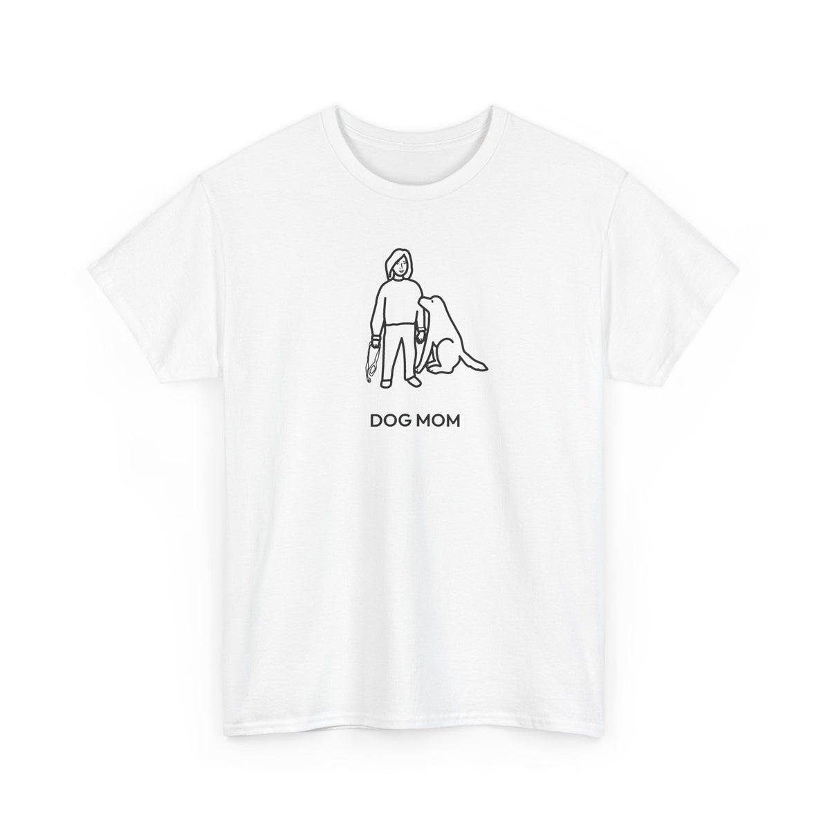 Dog Mom | Soft Cotton Tee