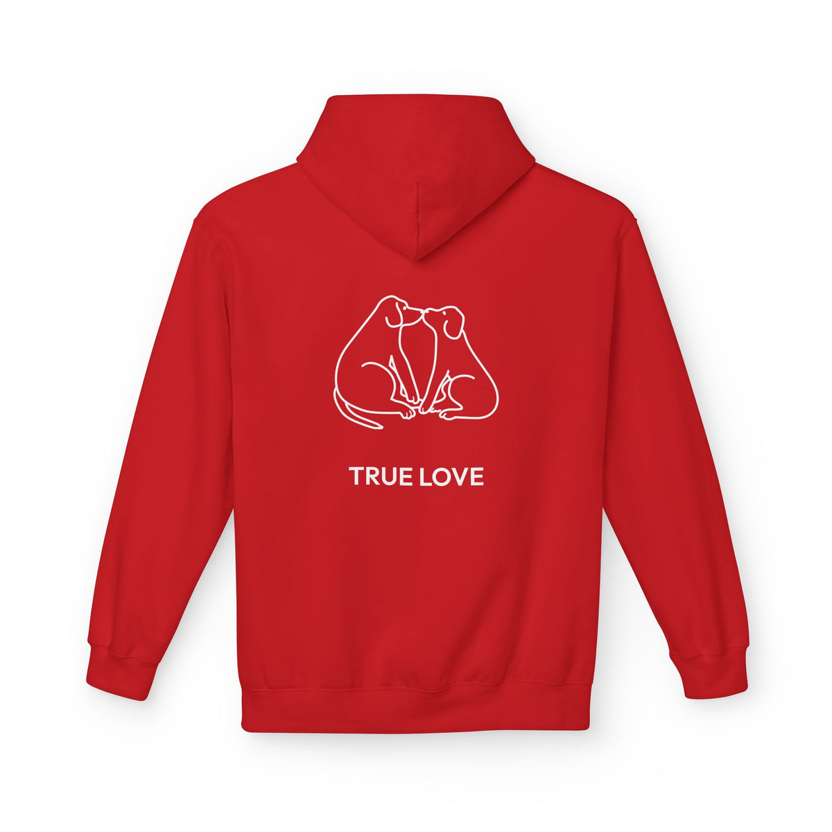 True Love | Softstyle Fleece Hoodie (Back Print)