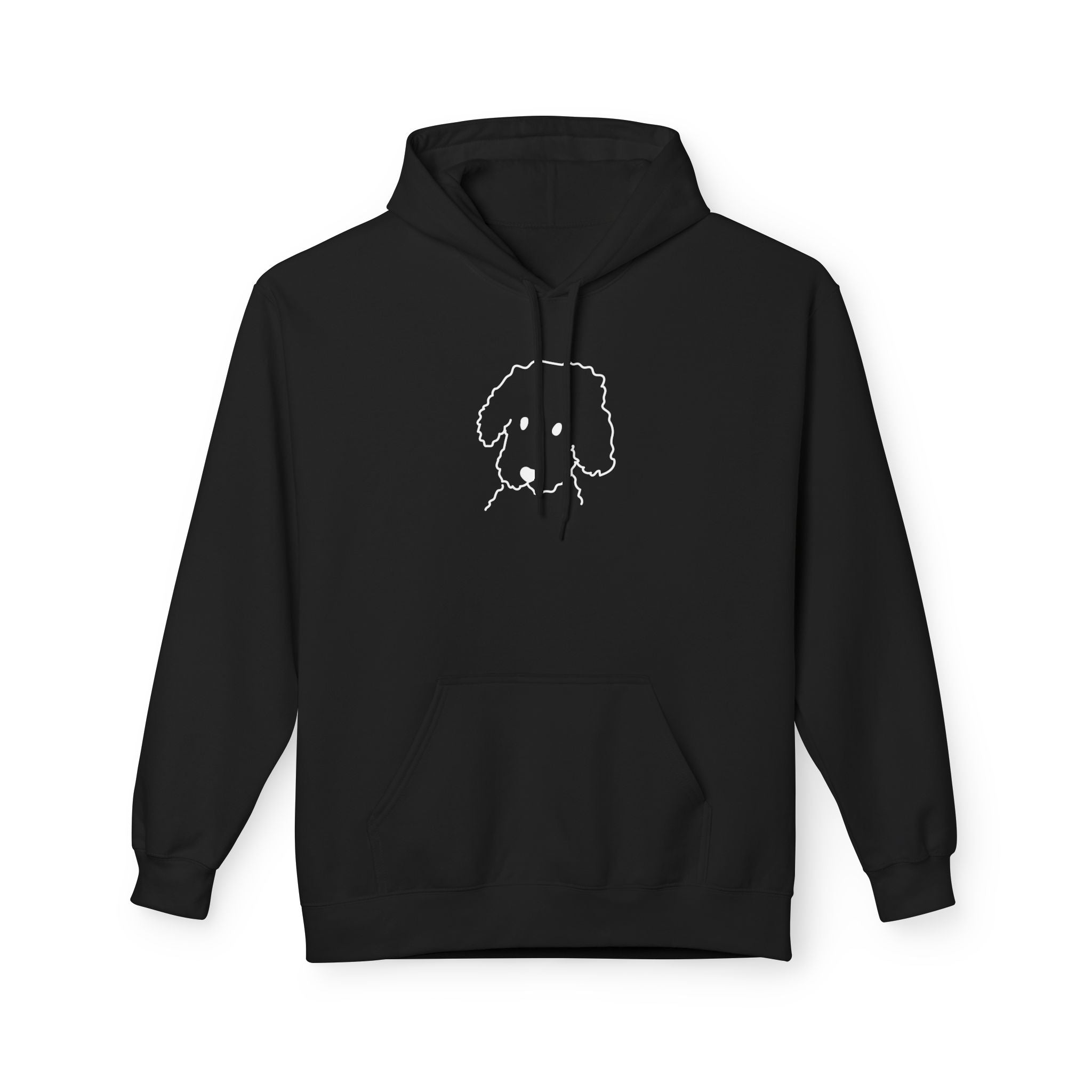 "Curly" | Soft Fleece Hoodie | Face Time Collection