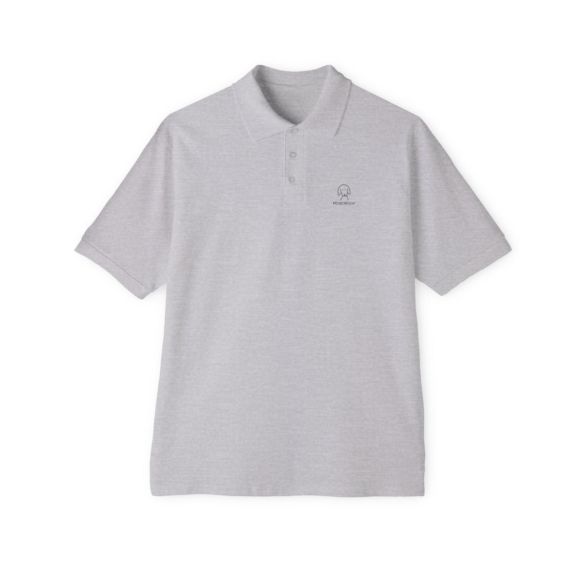 Piqué Polo | Morewoof Classic Logo | Summer Collection