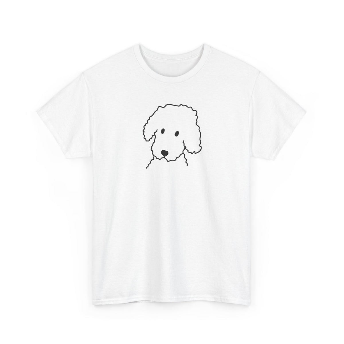 "Curly" | Soft Cotton Tee | Face Time Collection