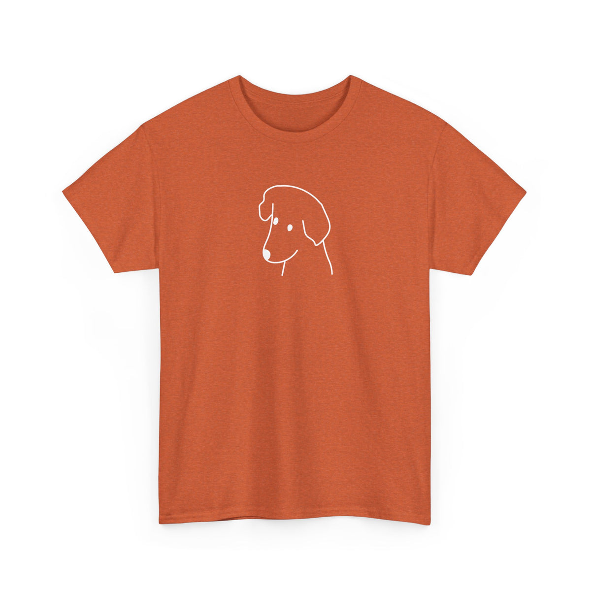 "Happy Dog" | Soft Cotton Tee | Face Time Collection