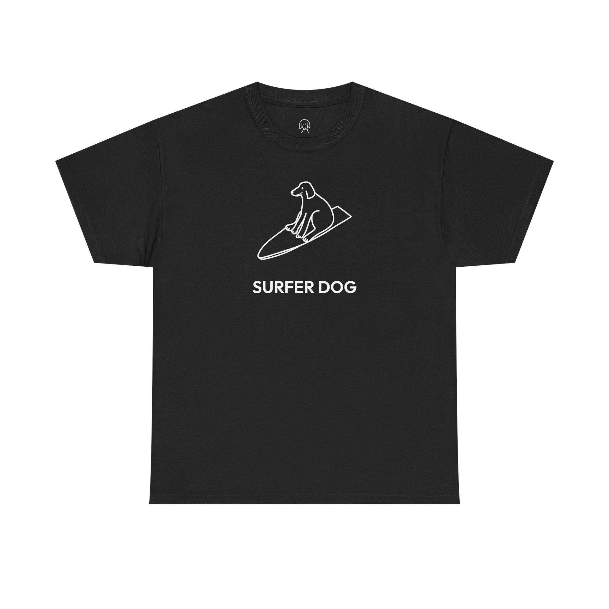 Surfer Dog | Soft Cotton Tee | Summer Collection