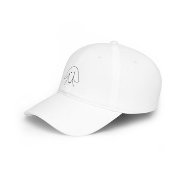 "Sideways Glance" | Morewoof Baseball Cap for Dog Lovers | Face Time Collection
