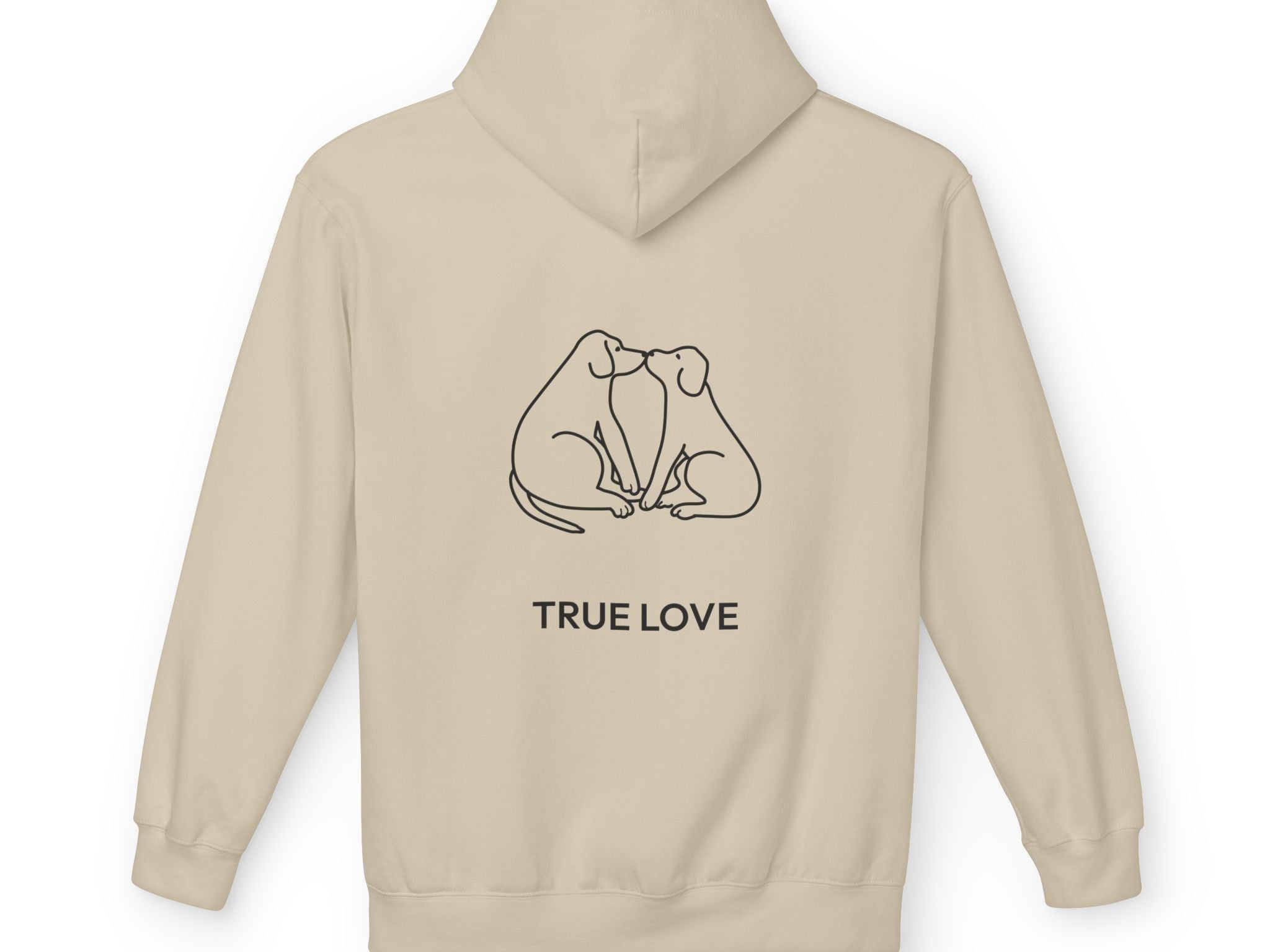 True Love | Softstyle Fleece Hoodie (Back Print)