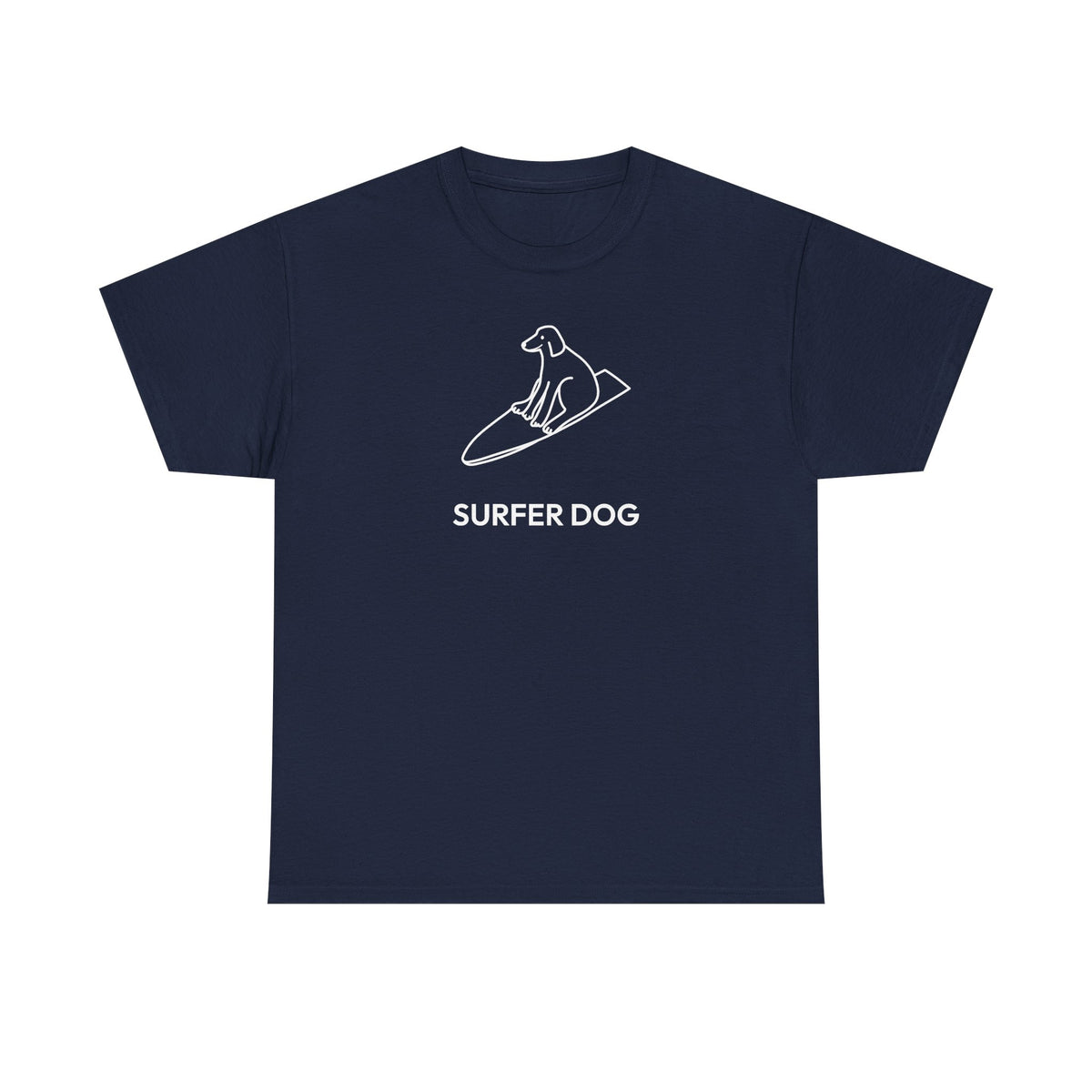 Surfer Dog | Soft Cotton Tee | Summer Collection