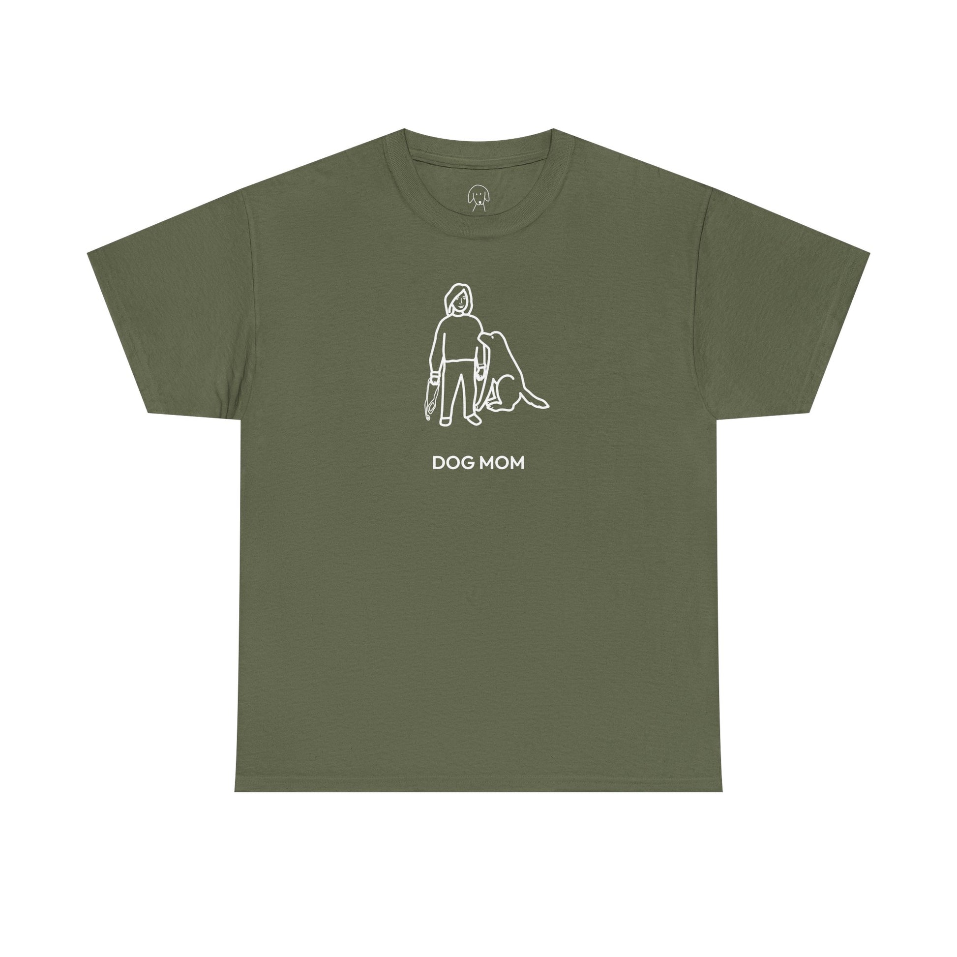 Dog Mom | Soft Cotton Tee