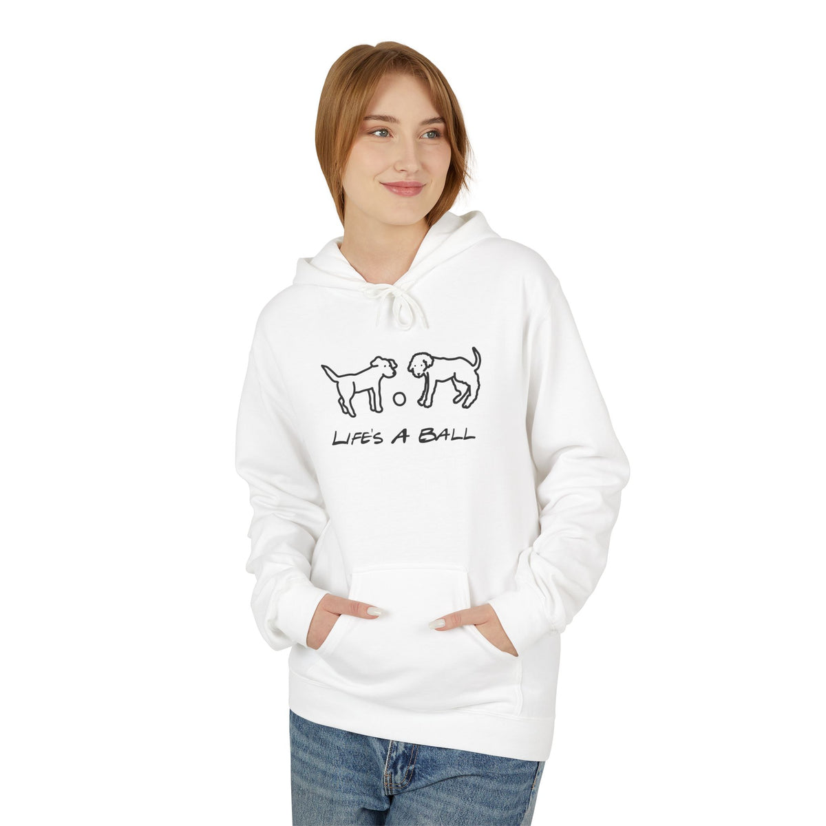 Life's A Ball | Softstyle Fleece Hoodie