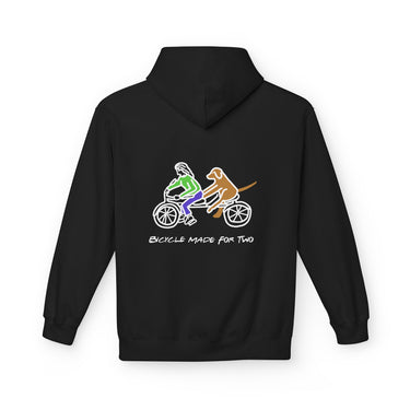 Bicycle Made for Two (Back Print) | Softstyle Fleece Hoodie | Color Collection