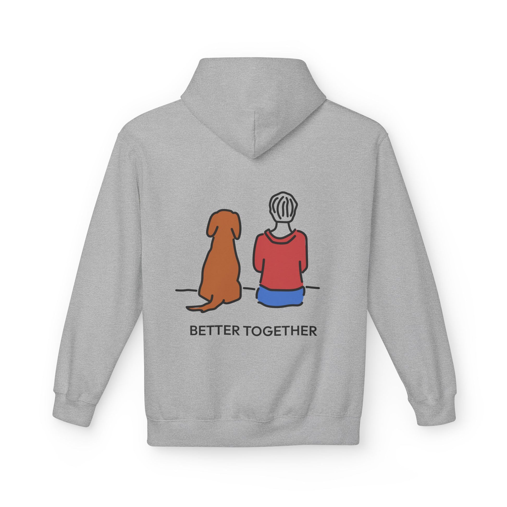 Better Together (Back Print) | Softstyle Fleece Hoodie | Color Collection