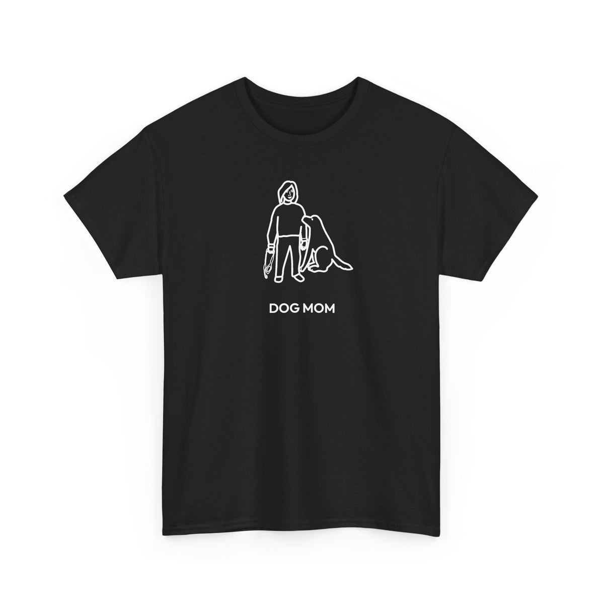 Dog Mom | Soft Cotton Tee