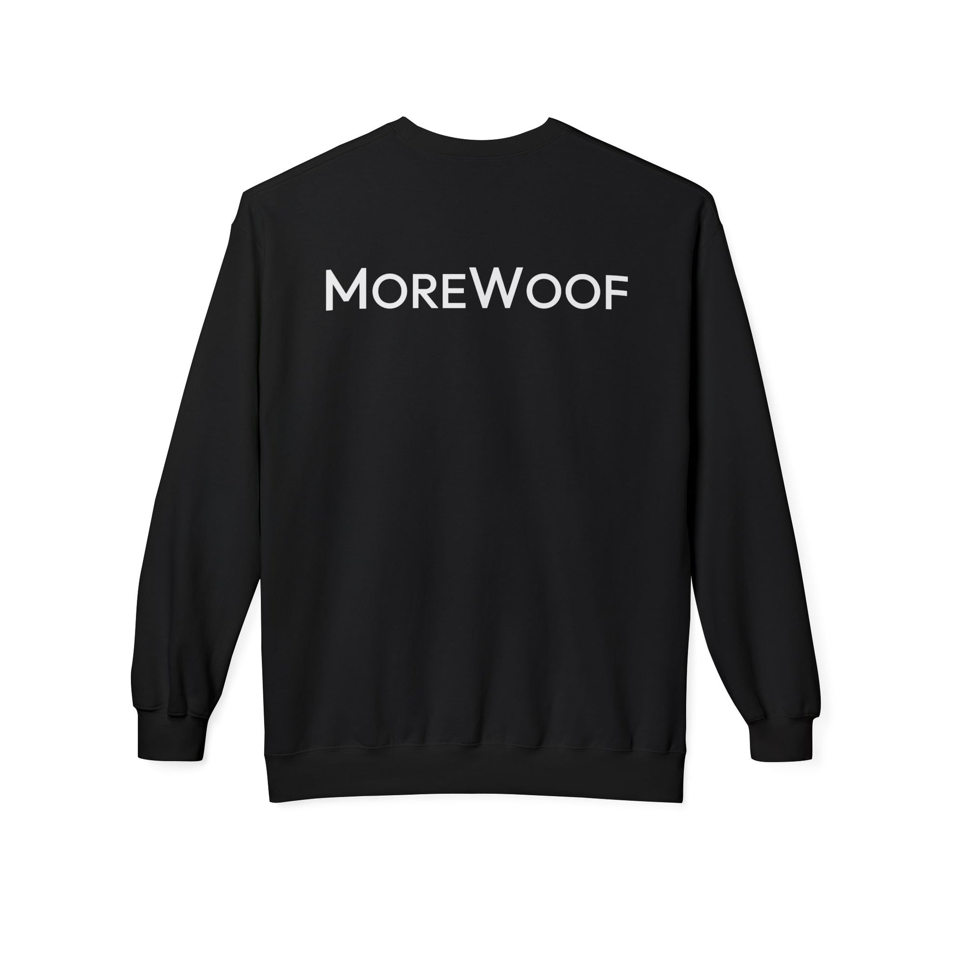 Who Rescued Who? | Morewoof Softstyle Fleece Sweatshirt | Rescue Collection