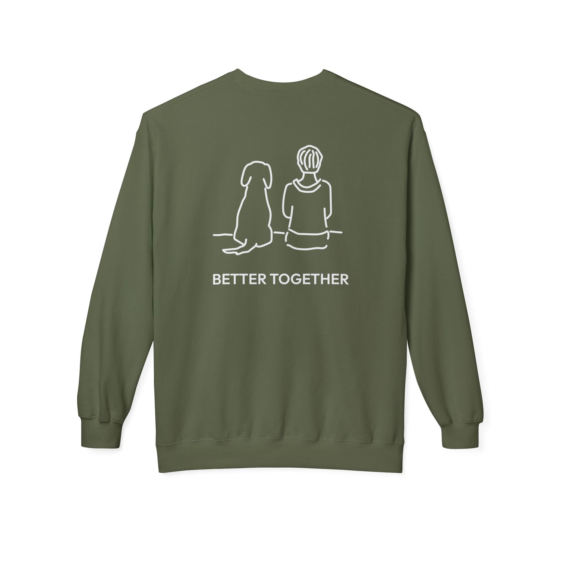 Better Together (Back Print) | Soft Fleece Sweatshirt
