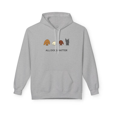 All Dogs Matter | Softstyle Fleece Hoodie | Rescue Collection | Color Collection