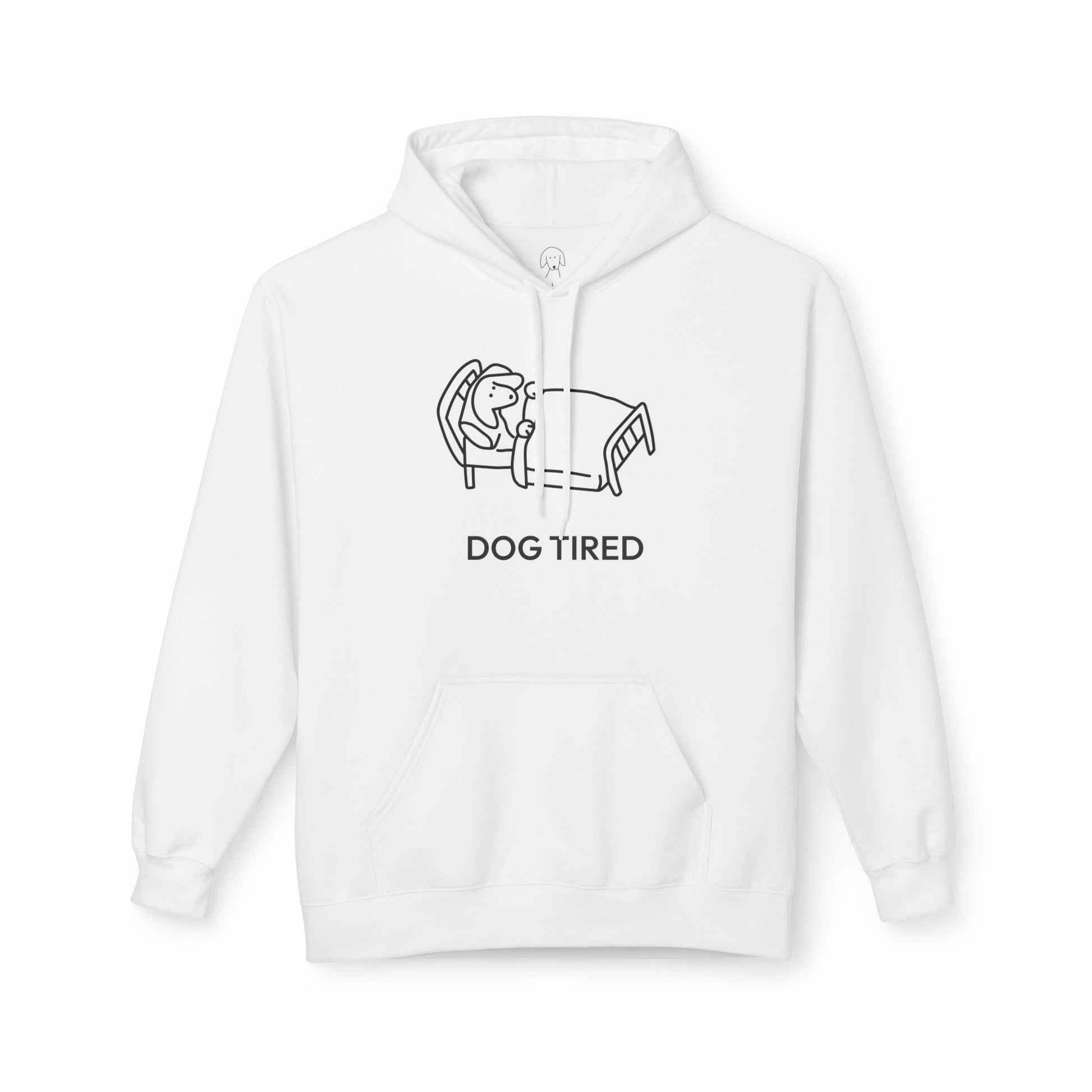 Dog Tired | Softstyle Fleece Hoodie