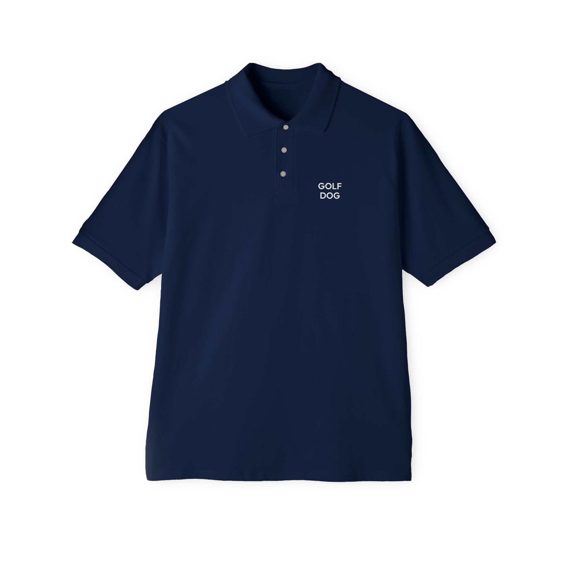 "Golf Dog" Polo Shirt | Men's Piqué Polo | Summer Collection