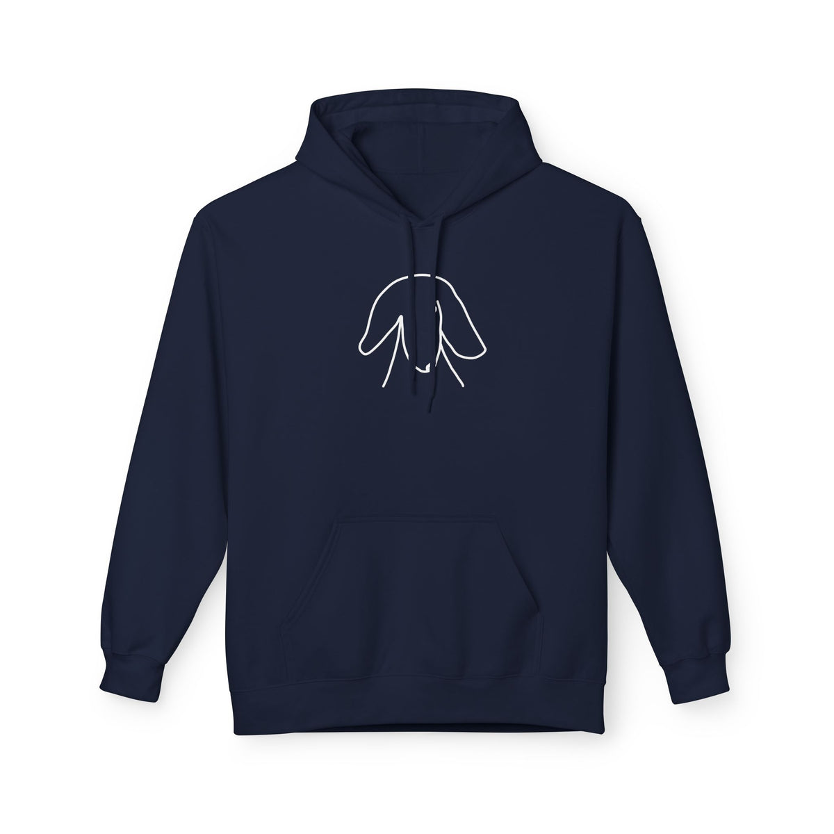 "Sideways Glance" | Soft Fleece Hoodie | Face Time Collection