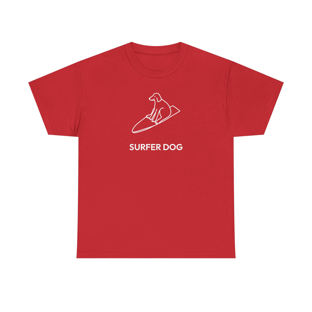 Surfer Dog | Soft Cotton Tee | Summer Collection